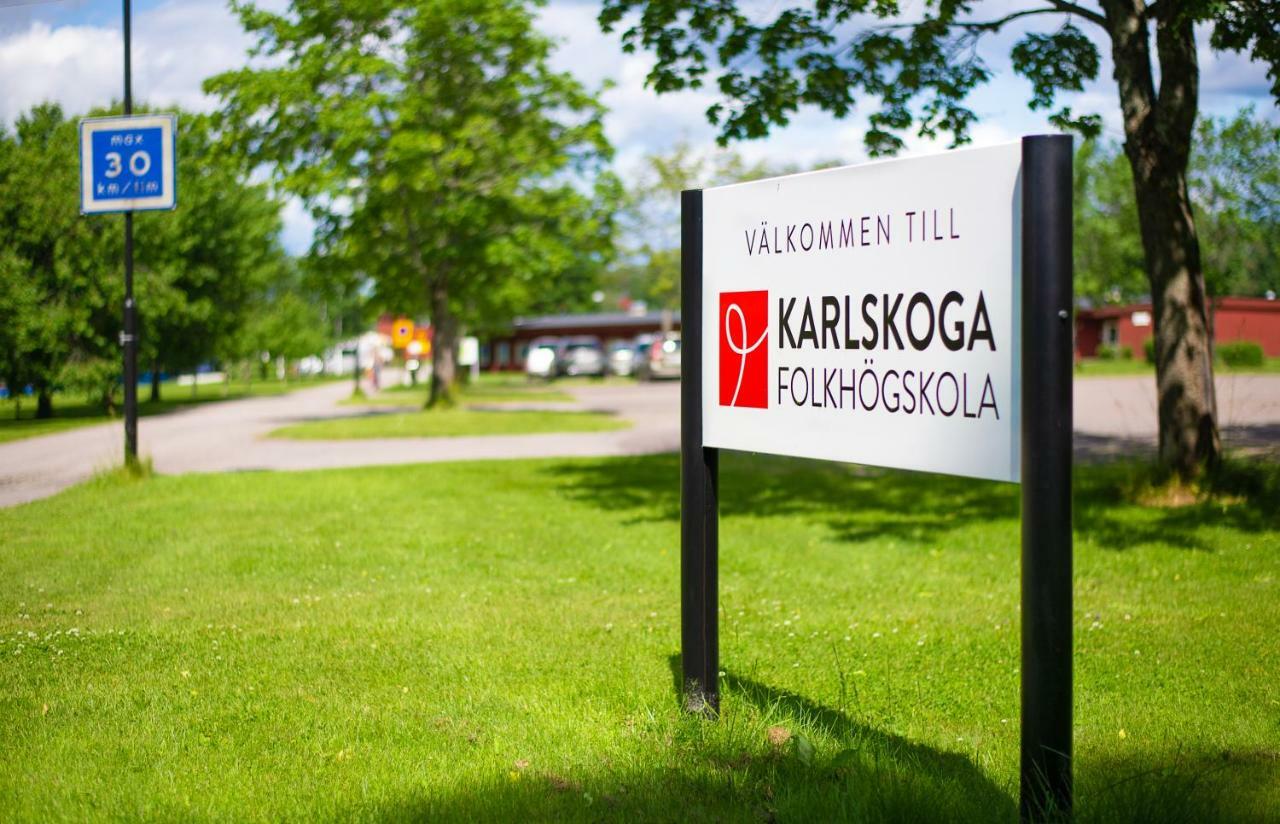 Karlskoga Folkhogskola Vandrarhem Udden Buitenkant foto